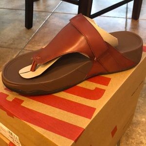 BRAND NEW dark red Men Sandals